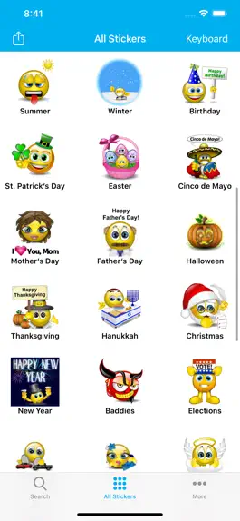 Game screenshot Emojis 3D - Animated Sticker apk