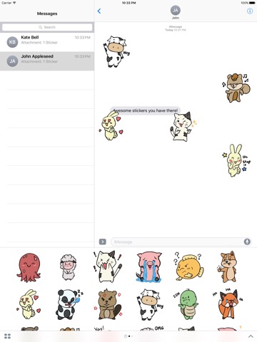 Aminal Stickersのおすすめ画像5