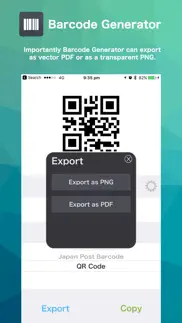 barcode generator / creator iphone screenshot 3