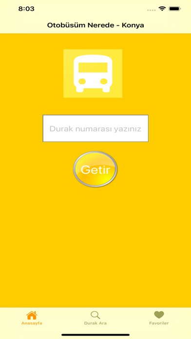 Otobusum Nerede - Konya Screenshot