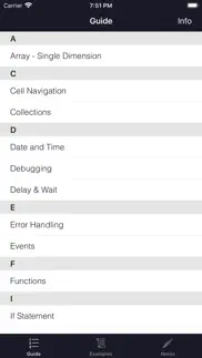 vba guide for excel iphone screenshot 1