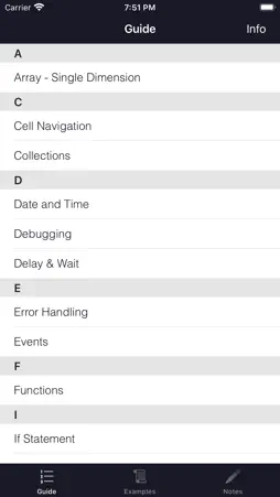 VBA Guide For Excel screenshot 1