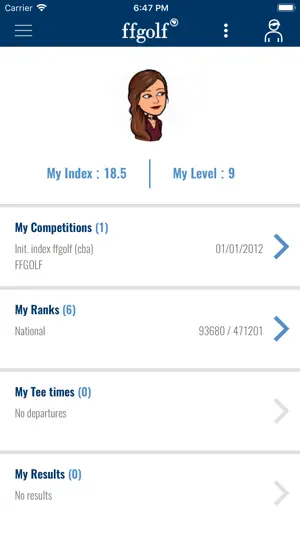 ffgolf screenshot 2