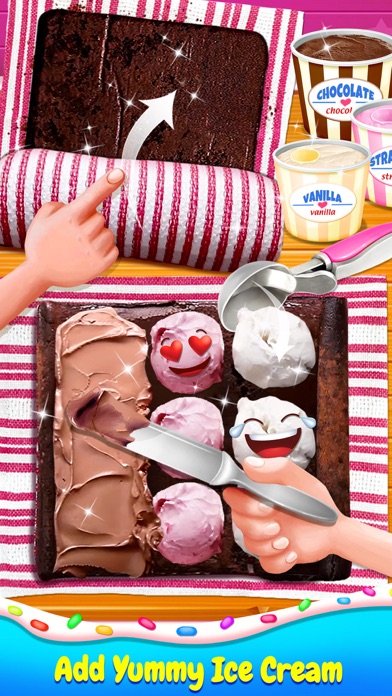Ice Cream Cake Roll screenshot 1
