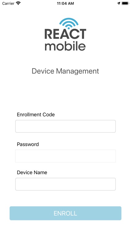 React Mobile Hospitality