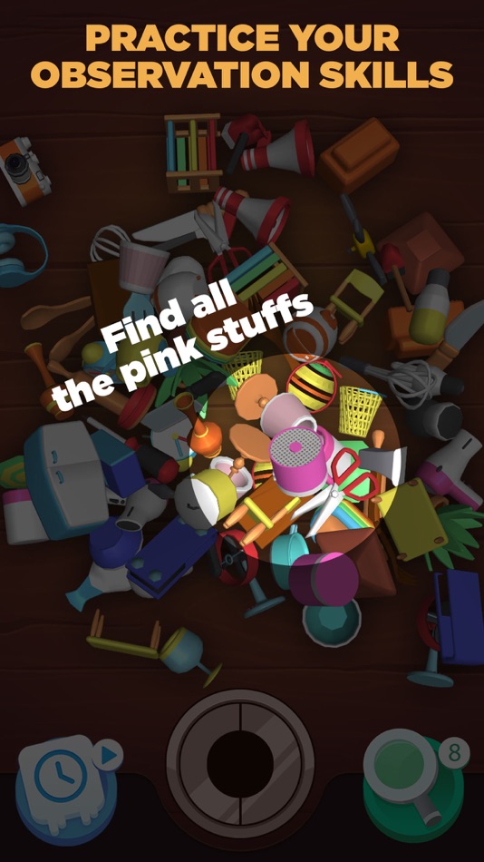 #4. Find It 3D - Pick Up (iOS) 由: ICEBEAR., JSC
