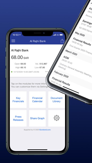 Screenshot #1 pour AlRajhi Bank Investor Relation