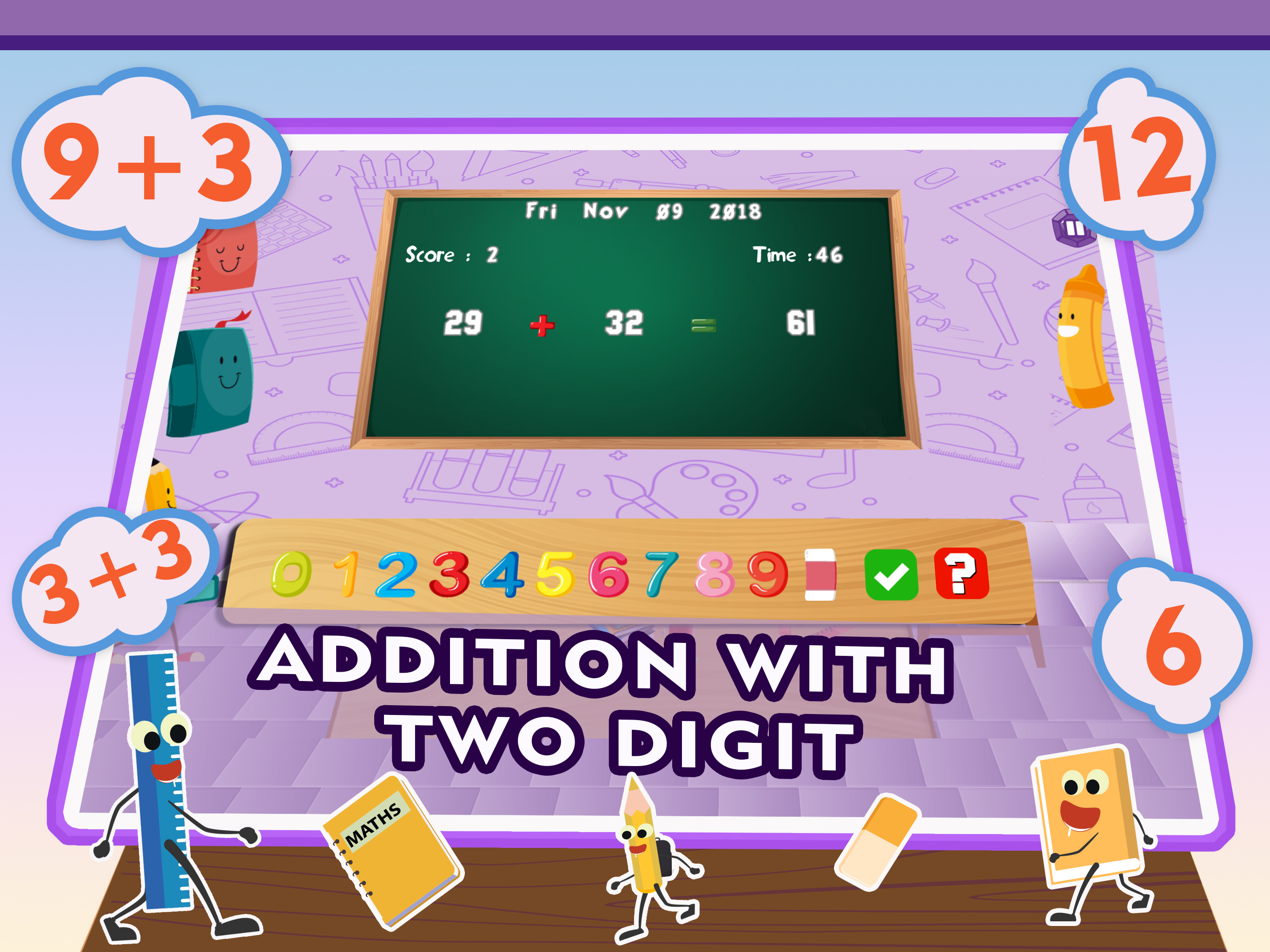 Learn Math Addition Quiz Games screenshot 6