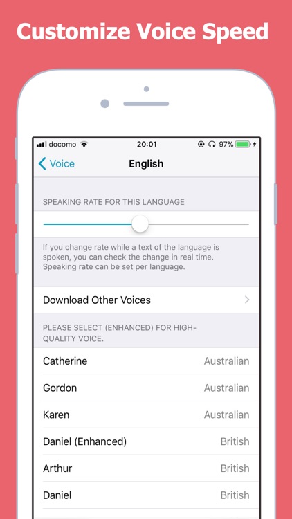 Text to Speech Voicepaper 2 screenshot-4