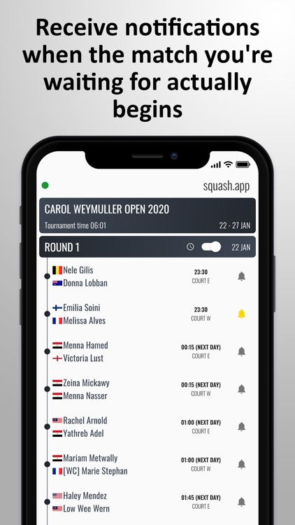 Squash Live Score screenshot-3