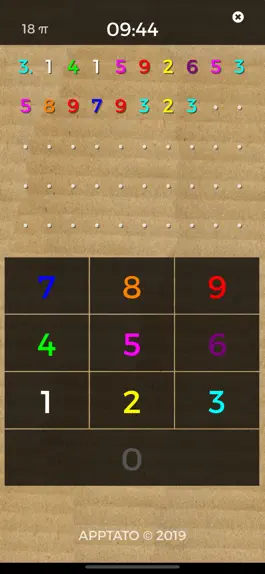 Game screenshot Пи игра чисел (нет объявления) apk