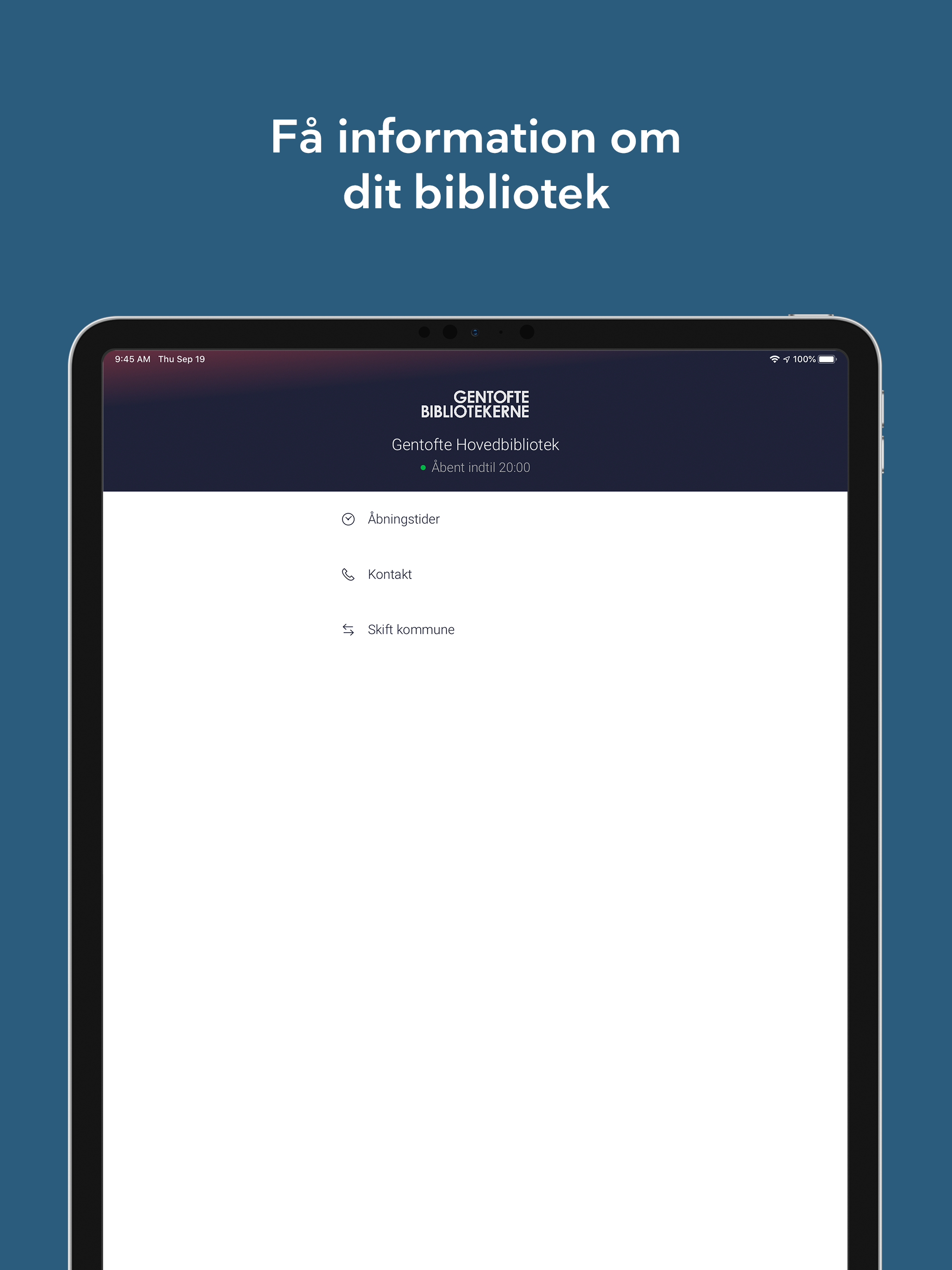 Biblioteket