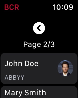 Apple Watch screenshot