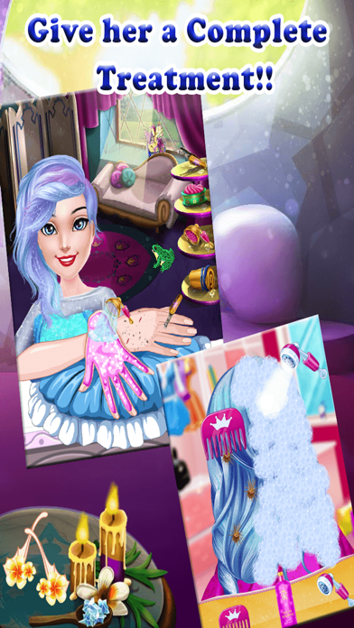 Princess Salon Games For Girls screenshot 2