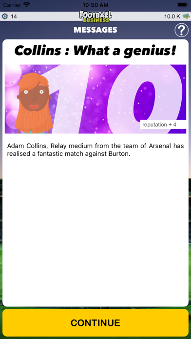 Soccer Business Screenshot