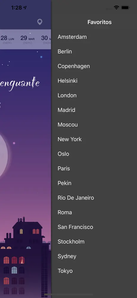 Las fases de la luna