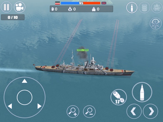 Warship - The Atlantic War iPad app afbeelding 5