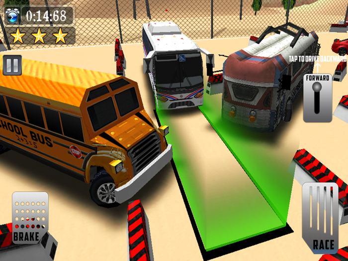 School Bus Simulator Parking