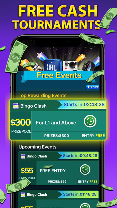Bingo Clash: Win Real Cashのおすすめ画像3