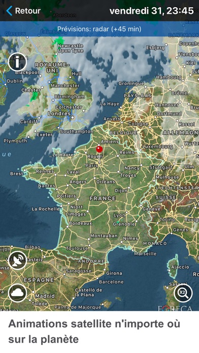 Screenshot #2 pour Météo XL Pro France & Suisse