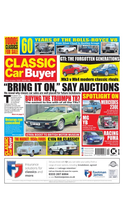 Classic Car Buyer - weekly