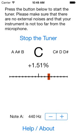 Chromatic Instrument Tunerのおすすめ画像3