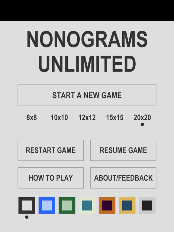 Screenshot #5 for Nonograms Unlimited