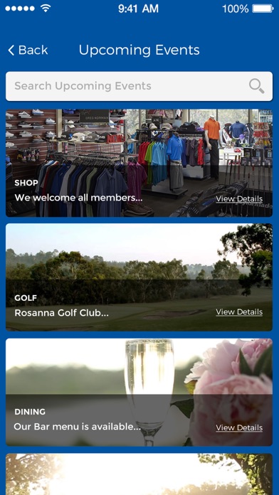 Rosanna Golf Club Screenshot