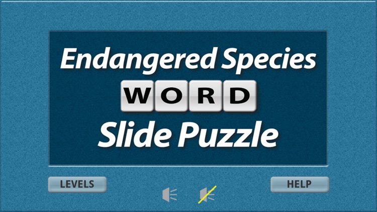 Endangered Species Word Slides