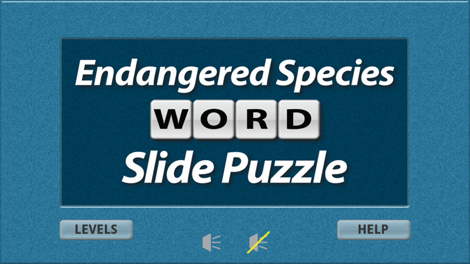 #2. Endangered Species Word Slides (iOS) Podle: Mike Hempfling