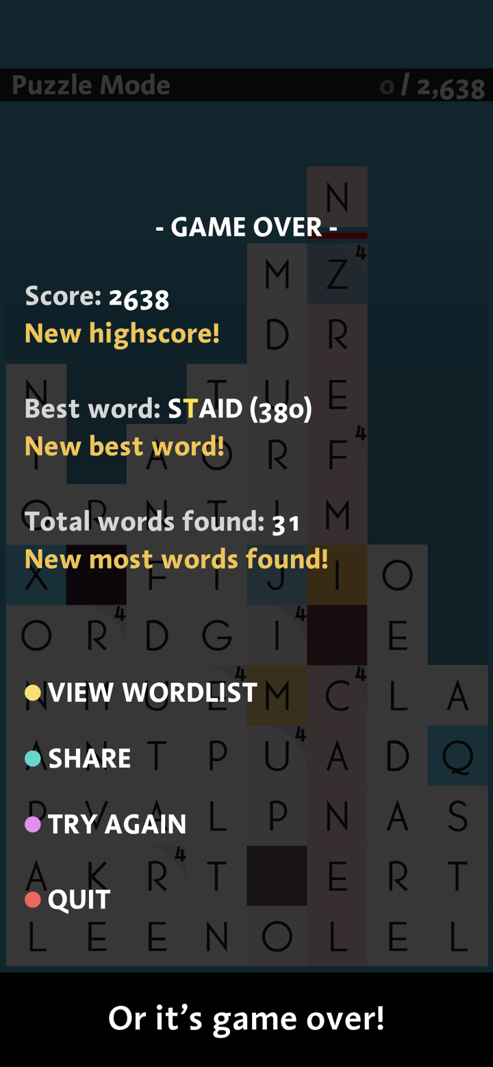 SpellTower screenshot 4