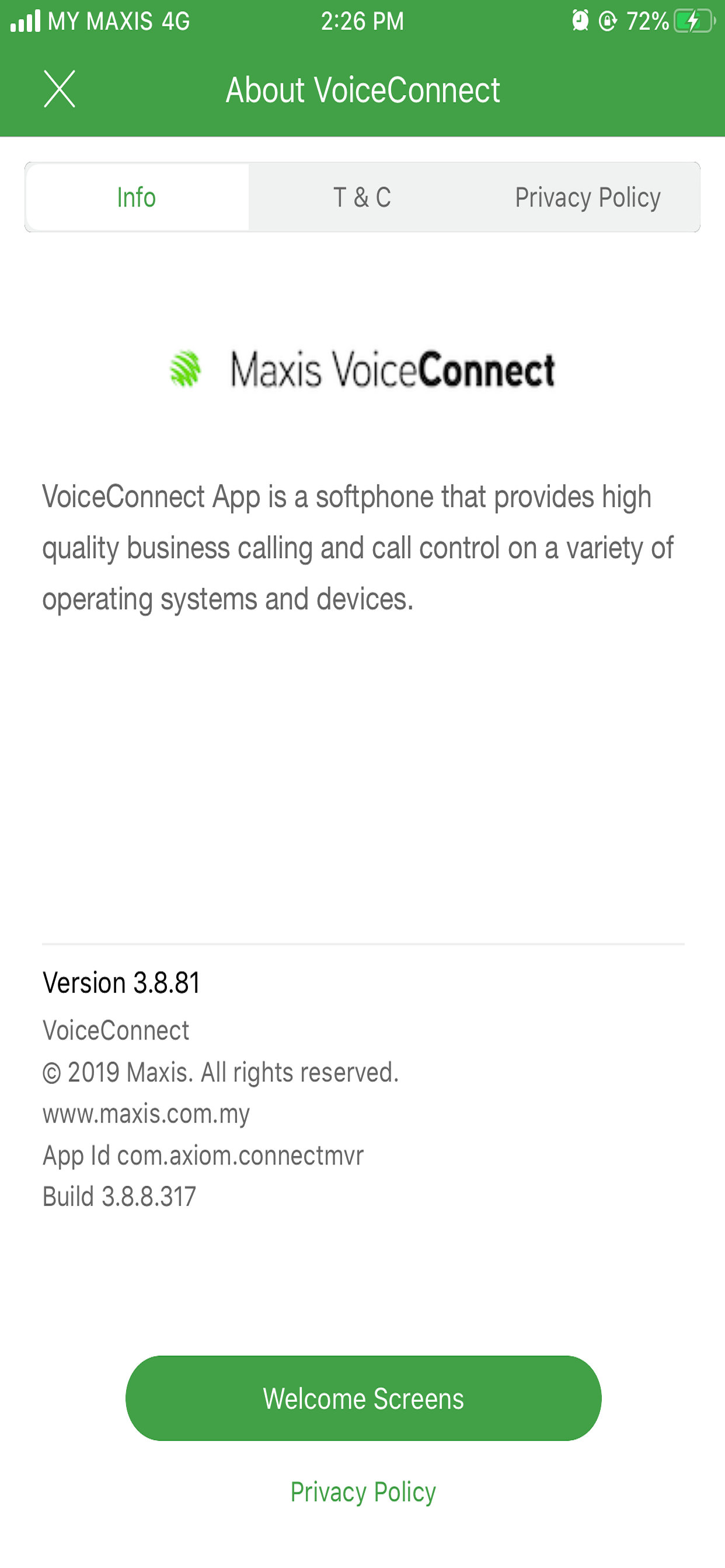 VoiceConnect App