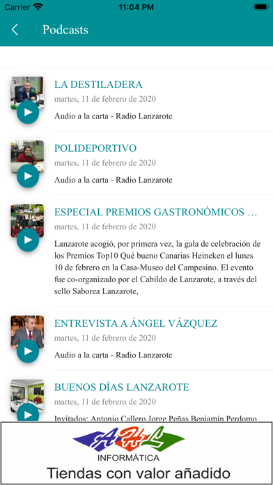 Radio Lanzarote screenshot 3