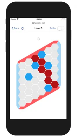 Game screenshot Hex - AI Board Game apk