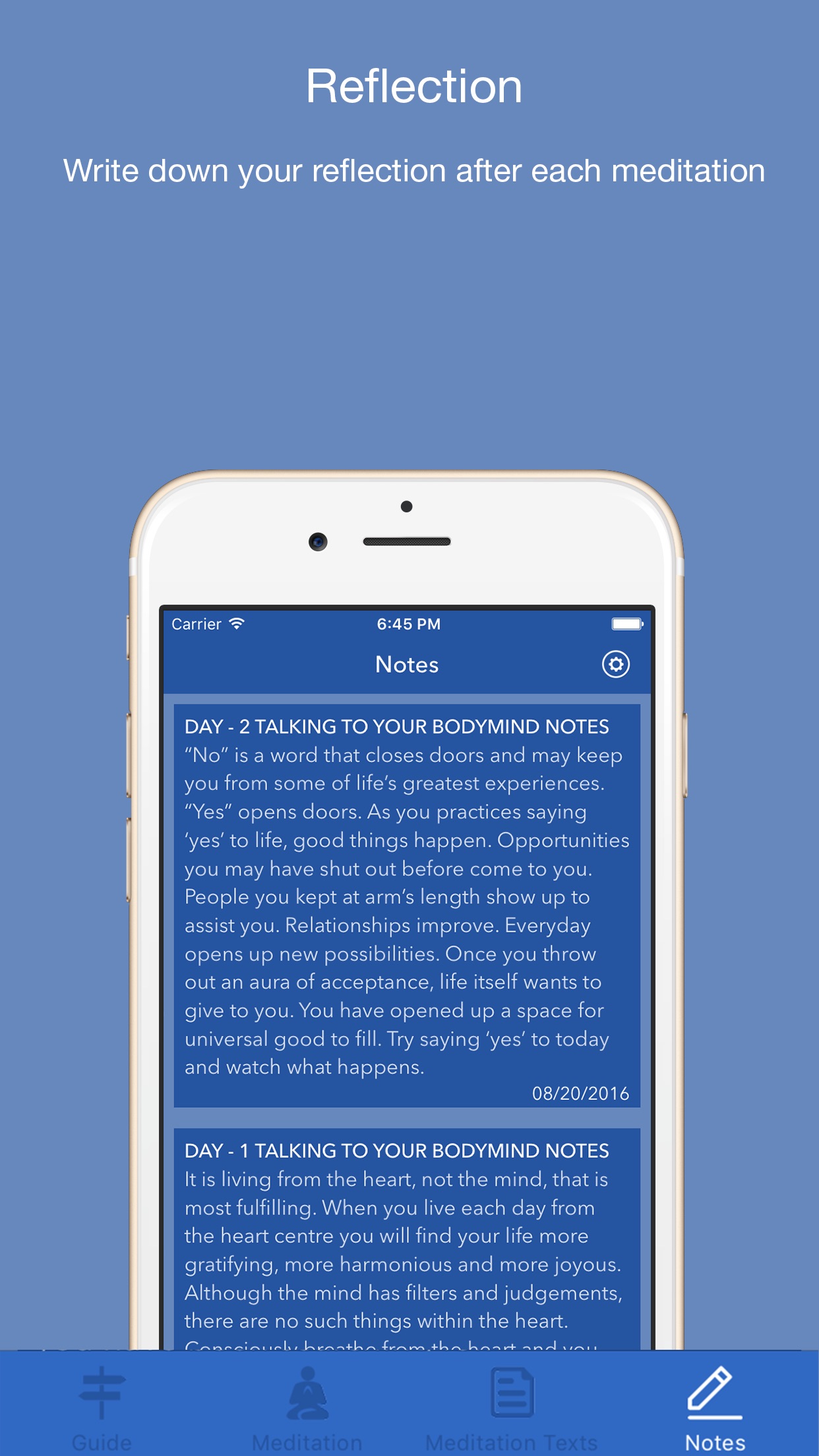Screenshot 4 of Osho Talking To Your BodyMind