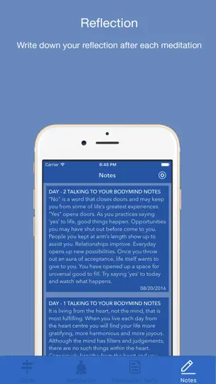 Screenshot von Osho Talking To Your BodyMind auf dem iPhone 4