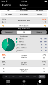 TennisRecord screenshot
