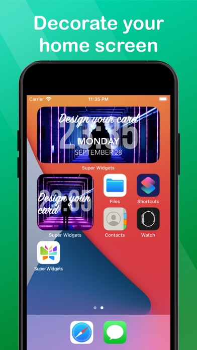 Screenshot #2 pour Reminder Widgets