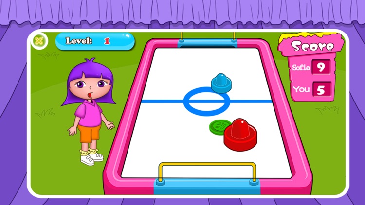 Anna's air hockey tournament