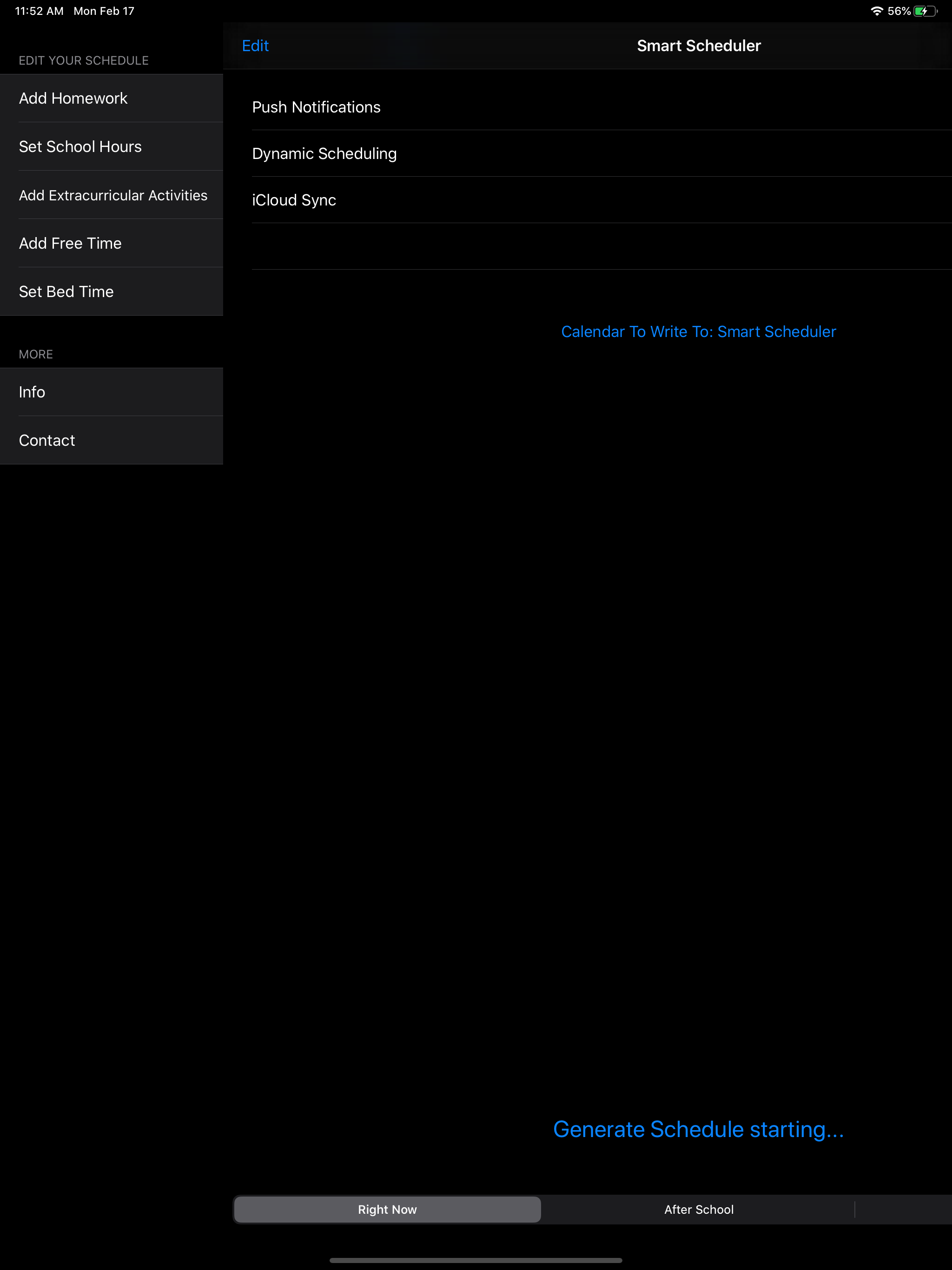 Smart Scheduler - Student screenshot 12