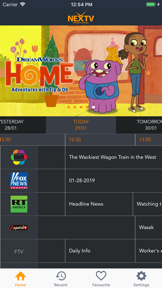 Nextv International screenshot