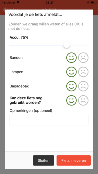 Mobilock Bike Sharing Screenshot