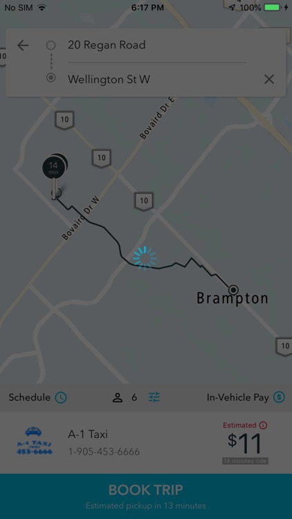 A-1 Taxi Brampton screenshot-3