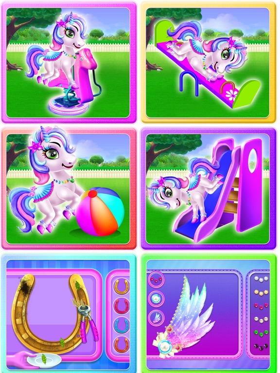 Pony Dress up - Pony Games iPad screenshot 5 - Games app