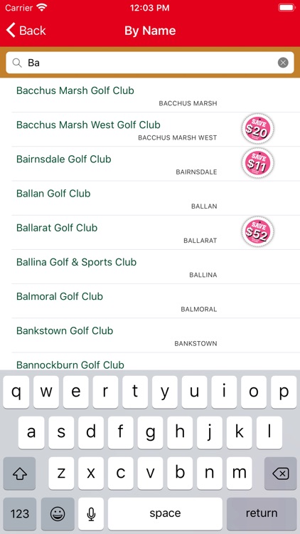 Golf Course Guide Australian screenshot-3