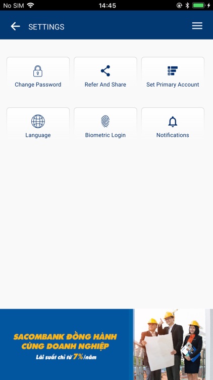 Sacombank mBanking screenshot-7