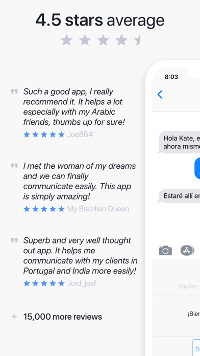 TransKey - Chat Translator App Screenshot