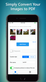 Image to PDF Converter! screenshot