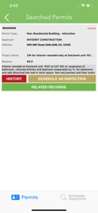 Oakland Inspection Request screenshot #3 for iPhone