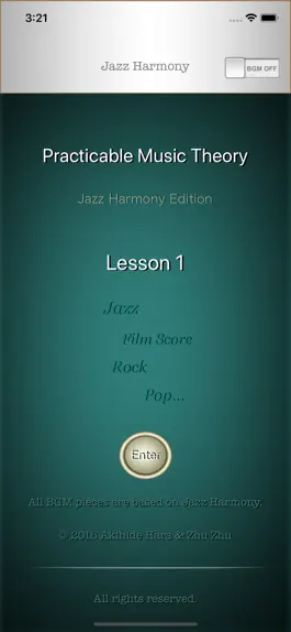Game screenshot Jazz Harmony Lesson 1 mod apk